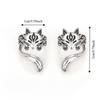Zinc Zinc Alloy Cat Ear Clip Ear Hook Ear Cuff Creative Animal Earrings  Party