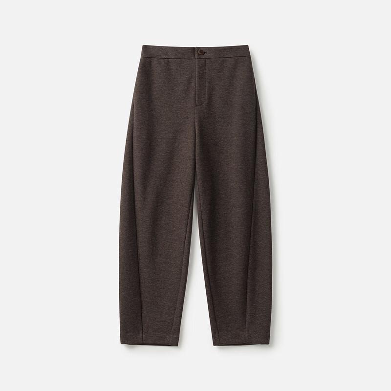 Women's Loose Fit Wool Blend Casual Banana Pants