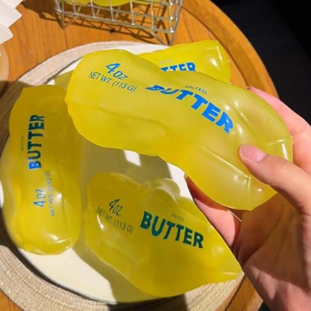 Plasticity Sensory Stress Stick Non Rebound Fidget Toy Butter Stick Squishy Toy Home Decoration