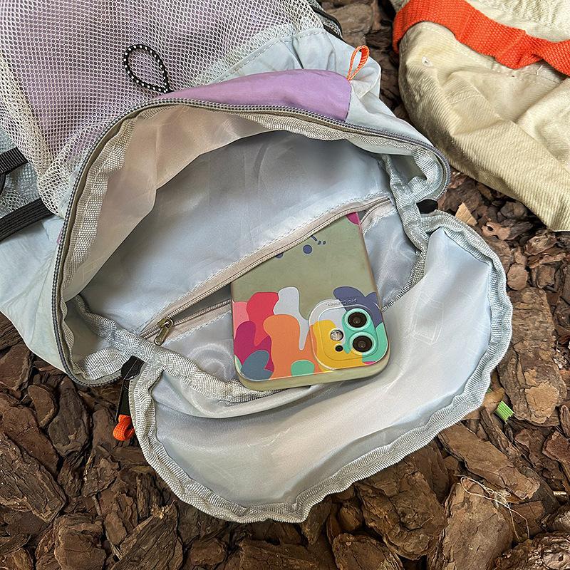 Schoolbag Mountaineering Bag Outdoor Sports Large Capacity Backpack Light Travel Anti-splashing Leisure Commuter Versatile Backpack