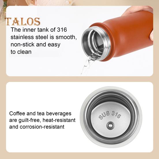 Water Bottle Insulated Cup BPA-Free Leak Resistant Easy to Clean Stainless Steel Vacuum Insulated Bottle Water Tumbler