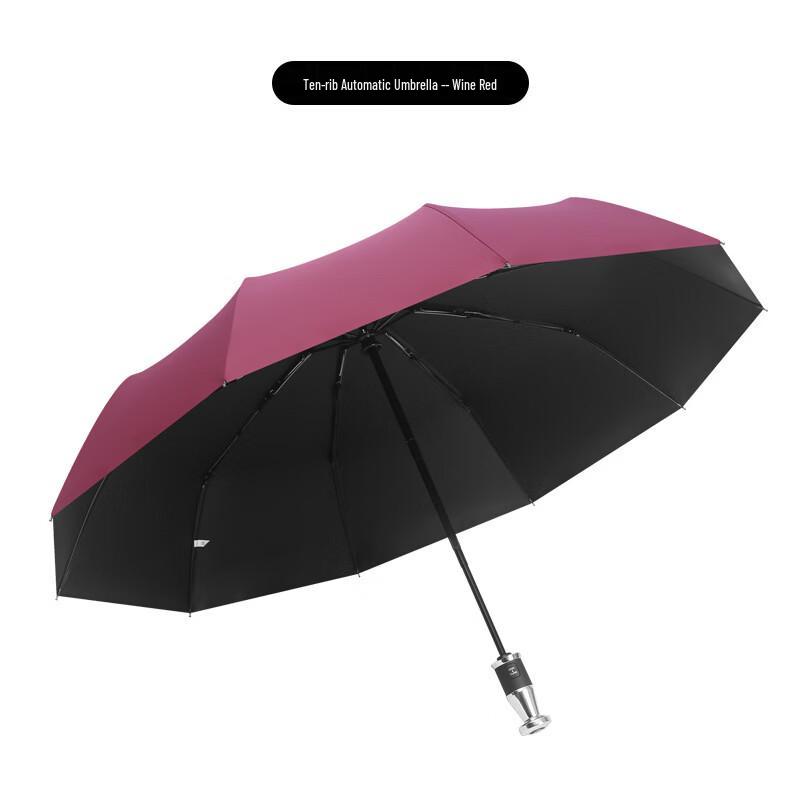 Automatic Reverse LED Flashlight Umbrella