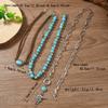 Bohemian Turquoise Beads Pendant Necklaces Multilayer Clavicle Chain New Choker Necklace  Jewelry