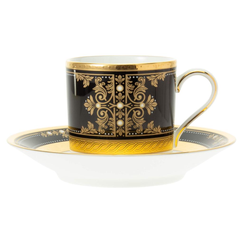 Noritake Kaffeetasse & Untertasse, 125cc, Evening Majesty, Bone China, T59881/4818