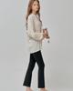 Bikini Bender Simple Line Semi-Bootcut Water Leggings - Black