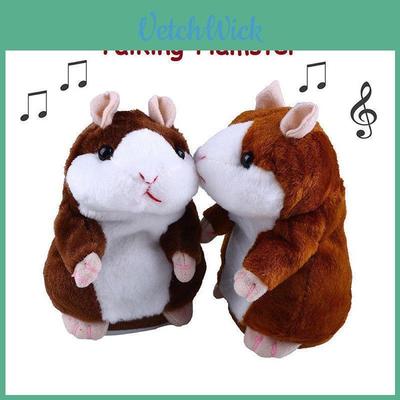 Cute Talking Hamster Pet Plush Toy Kids Sound Record Toy | 15/18cm