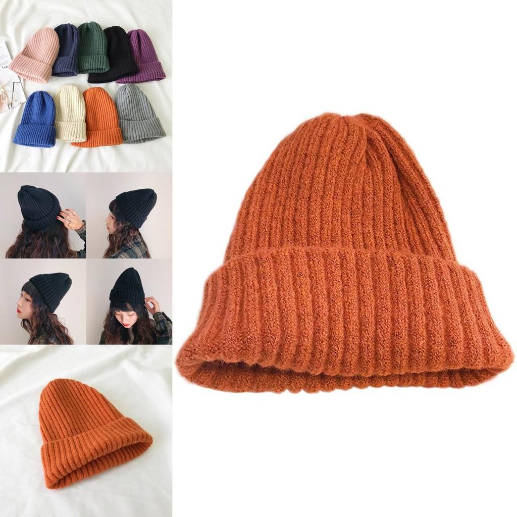 Cozy Winter Knit Hat For Women And Men Soft Cotton Beanie In Multiple Colors