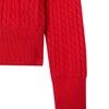 Pull Polo Ralph Lauren PE23 Couleur Unie Logo Brodé Simple Boutonnage Manches Longues Tricot Pulls Enfants Rouge 312543047-039