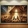 1, Large Nativity Background Cloth, Background Decoration, Room, Photo Studio Prop - Suitable for Home Decoration