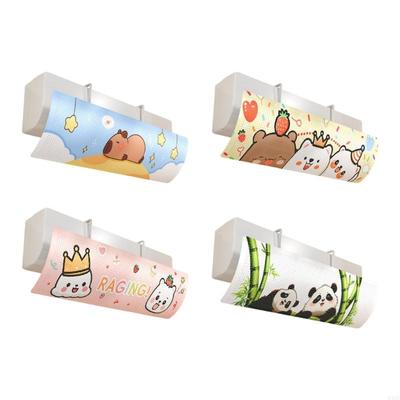 B46E Adjustable Air Conditioning Baffle Easy Installation and Removal Air Conditioner Wind Deflector for Baby Room