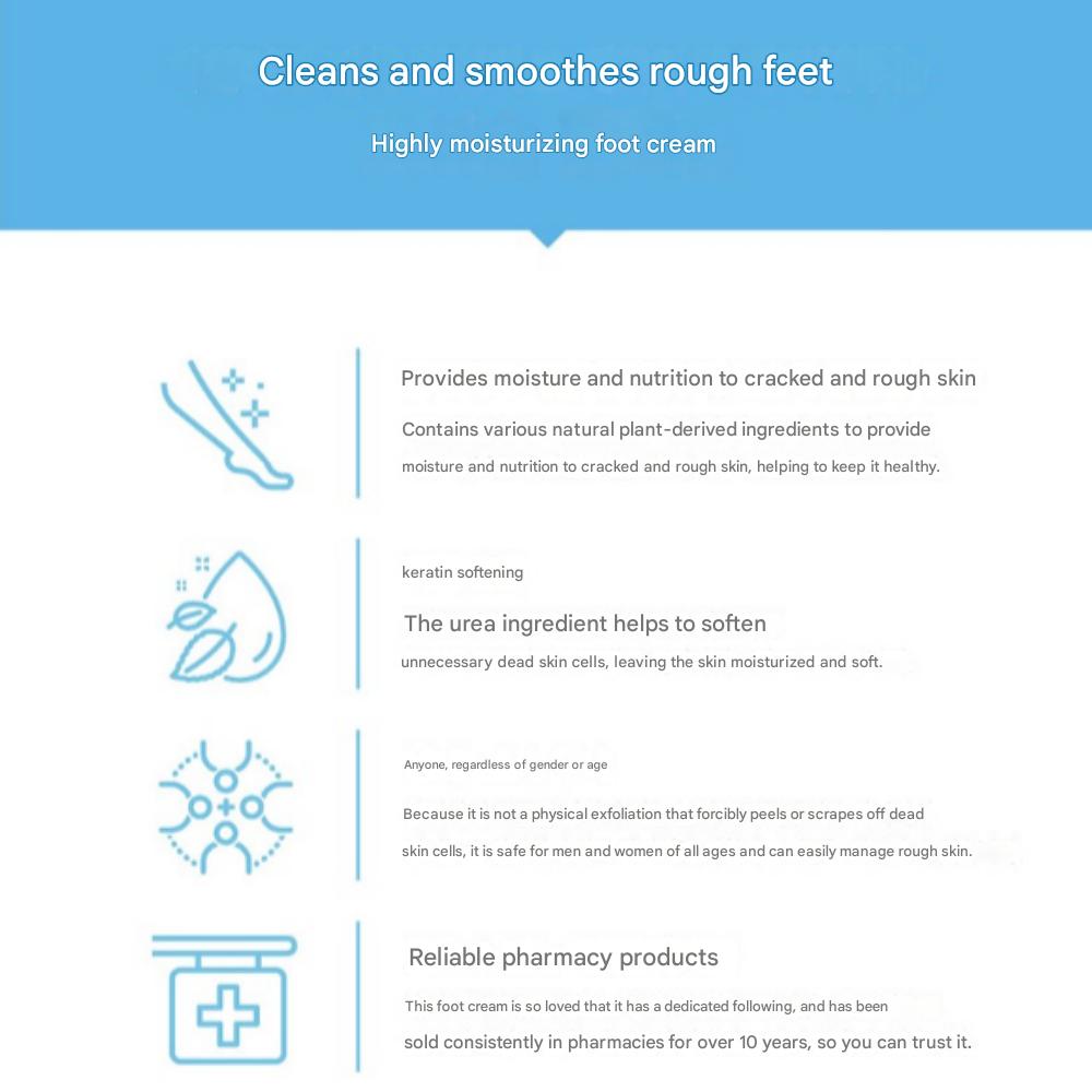 Gounbal Wellbeing Health Farm Fußpeelingcreme (Schlauchtyp), 120 g x 3