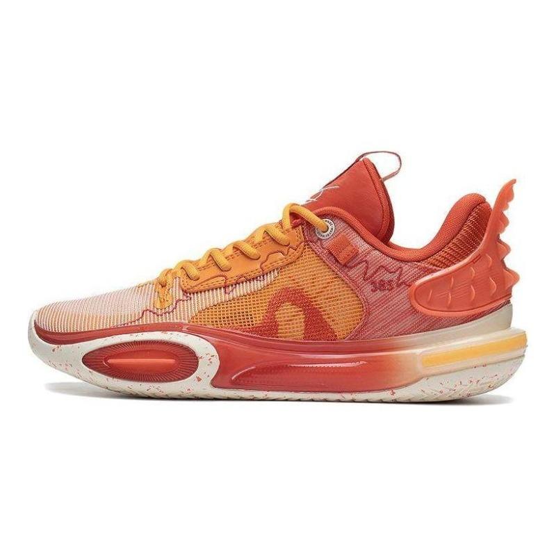Li-Ning All City 11  Red Rock  Men s Low Top Basketball Shoes Orange ABAT031-5 43.5
