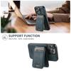 SUTENI Ranura para Tarjeta Magnética Carter de Cuero Bolsos Fundas para Teléfono Para iPhone 16 15 14 13 12 Pro Max Plus Cubierta
