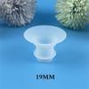 Adaptor de corn pentru pompă de sân din silicon Inserție de flanșă pentru pompa de sân universală Inserție de parte a pompei Îmbunătățiți eficiența pompei