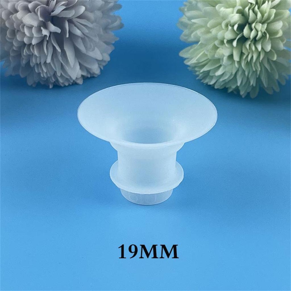 Adaptor de corn pentru pompă de sân din silicon Inserție de flanșă pentru pompa de sân universală Inserție de parte a pompei Îmbunătățiți eficiența pompei