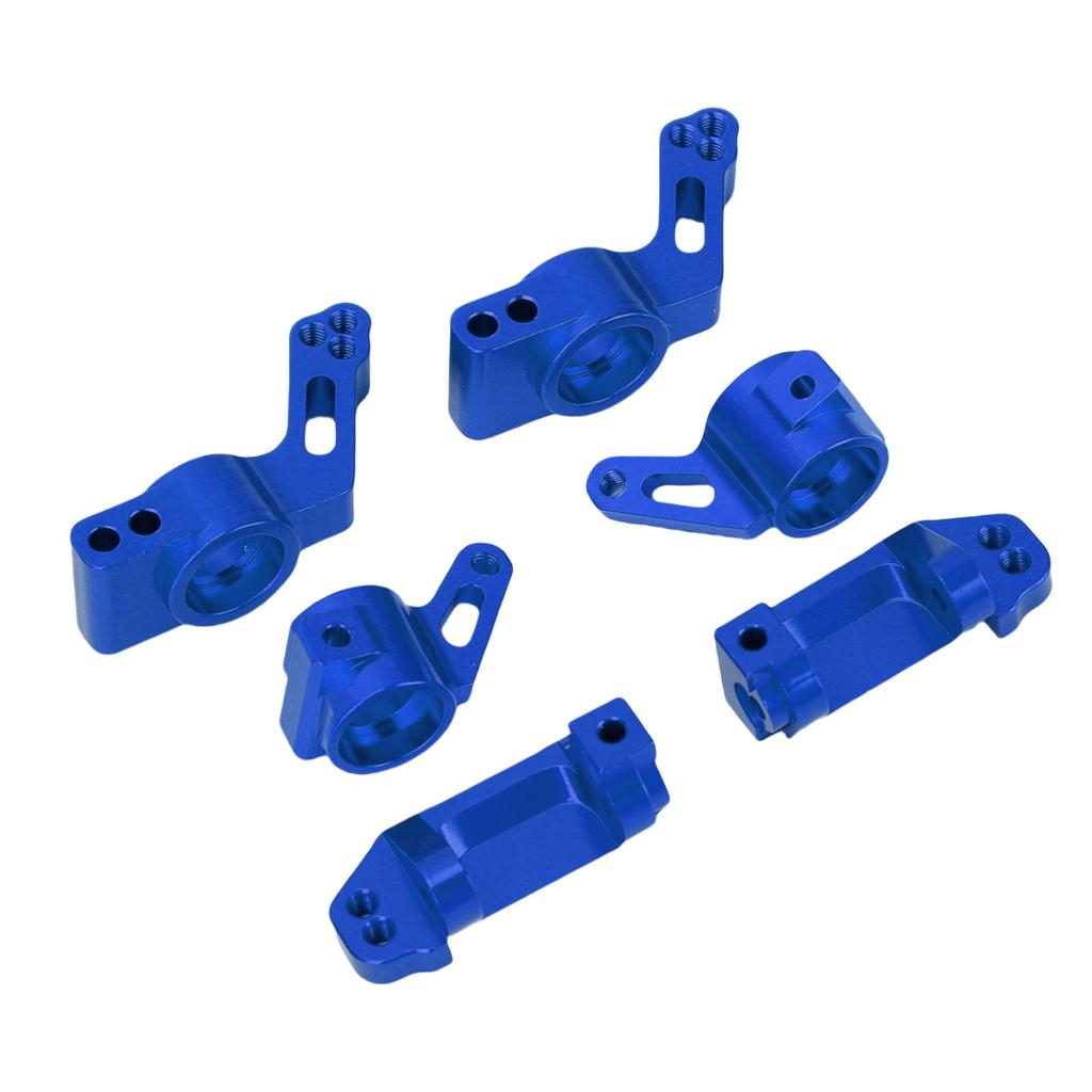 RC Car Front Steering Cup Front C Seat Rear Axle Seat Kit Fit for Traxxas Slash 2WD Aluminum Alloy RC Car Upgrade Parts