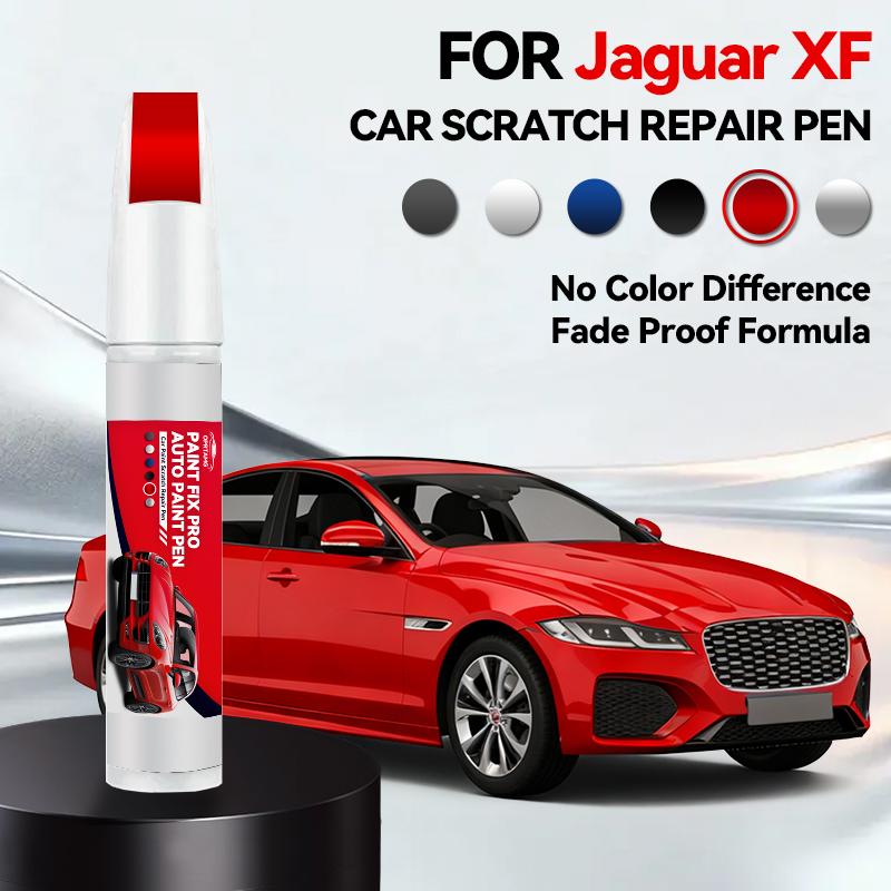 

For Jaguar XF 1996-2026 Paint Repair Pen Touch Up Scratch Remover DIY Auto Accessories Black White Silver Gray Blue Red червоний