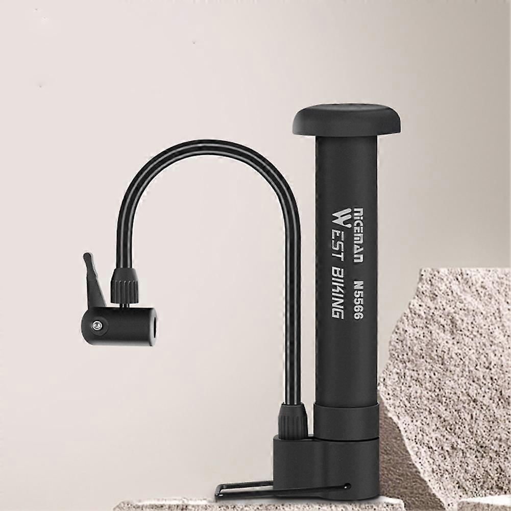 Portable Bike Pump Inflator 80PSI High Pressure Bicycle Pump