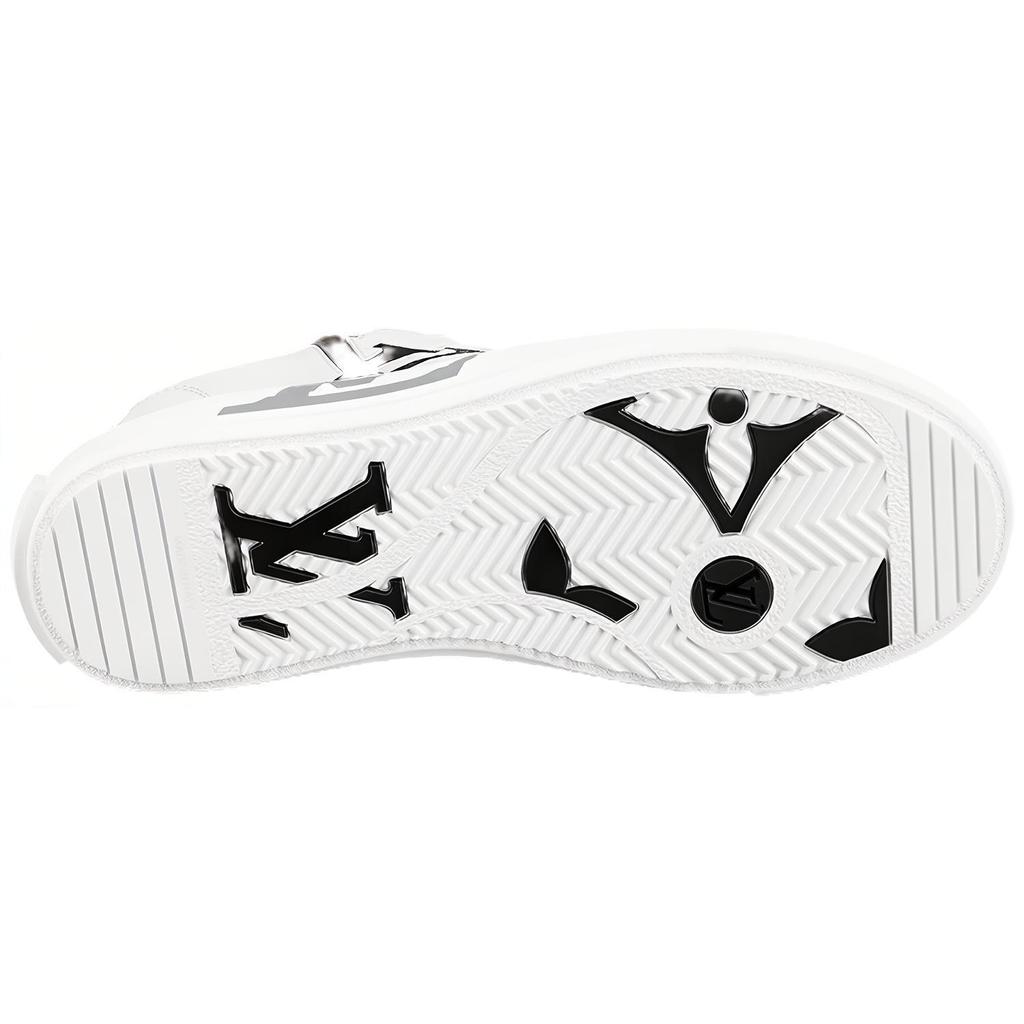 Louis Vuitton Lv Charlie Sneakers 'White Grey Black' Women's 1A9RWM