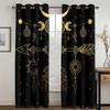 Boho Animal Wolf Dreamcatcher High Shading Curtains For Living Room Bedroom Window Drape Decor Multiple Colour Blackout Curtain