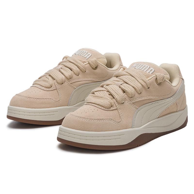 Puma Park Luna Leder Bequeme Minimalistische Vielseitige Klassische Lifestyle Freizeitschuhe Damen Freizeitschuhe 402510-01