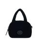 Lee Velvet Mini Bowling Bag Black