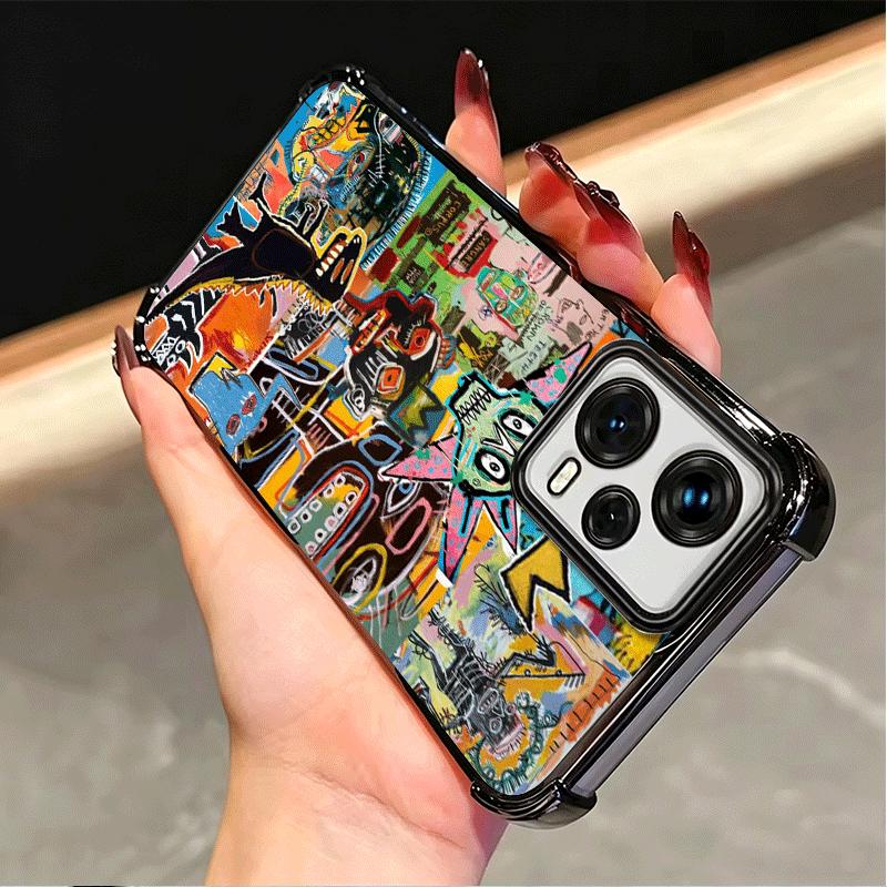 Graffiti Fashion Art Soft Phone Case For Xiaomi Poco X7 X8 Pro Max X6 X5 X3 F8 Ultra F7 M8 M7 M5S Redmi 15C 15A 15 14C 13C 12C 1