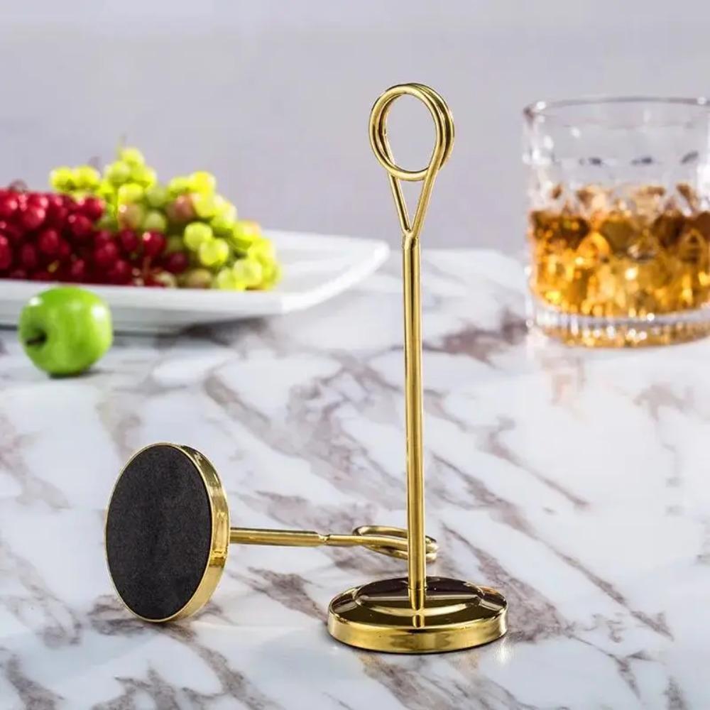 Cute Place Card Holder DIY Note Clamp Stand Party Supplies Table Number Holder  Wedding Anniversary