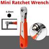 1set NEW Mini 1/4 Inch Double Ended Quick Socket Ratchet Wrench Rod Screwdriver Bit Tool Contain 1 X Ratchet Handle Wrench