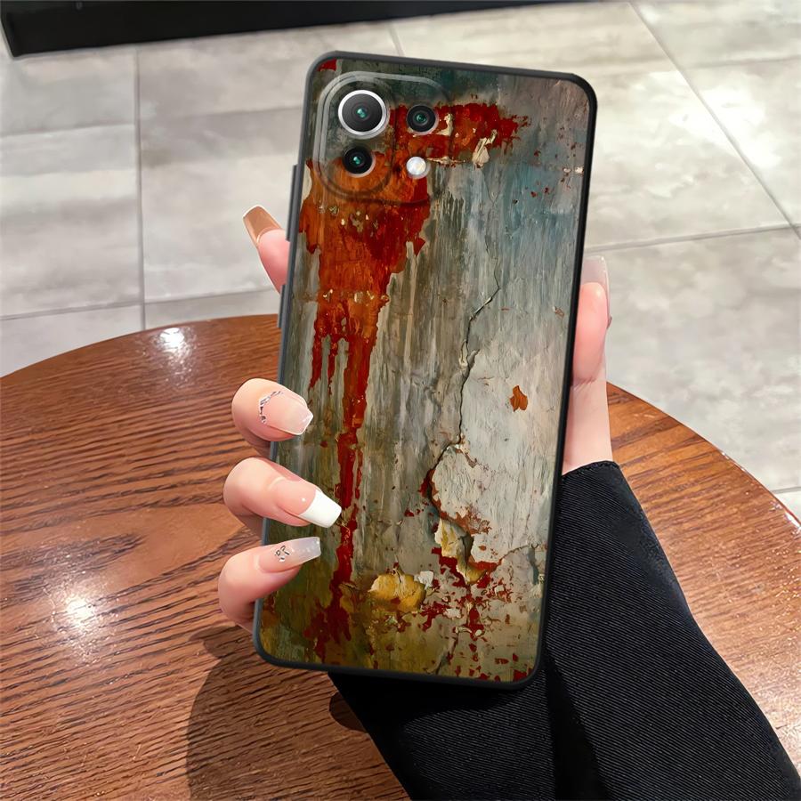 Retro Rust Marks Phone Cover Case for Xiaomi Mi CC9Pro 9T 13 10T 11T 14 Pro 10 11 13 Lite 9