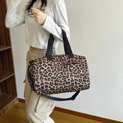 Large Capacity Solid Zipper Canvas Travel Bags Hot Sale Youth Shoulder Bag for Women New Style Casual Versatile Tote