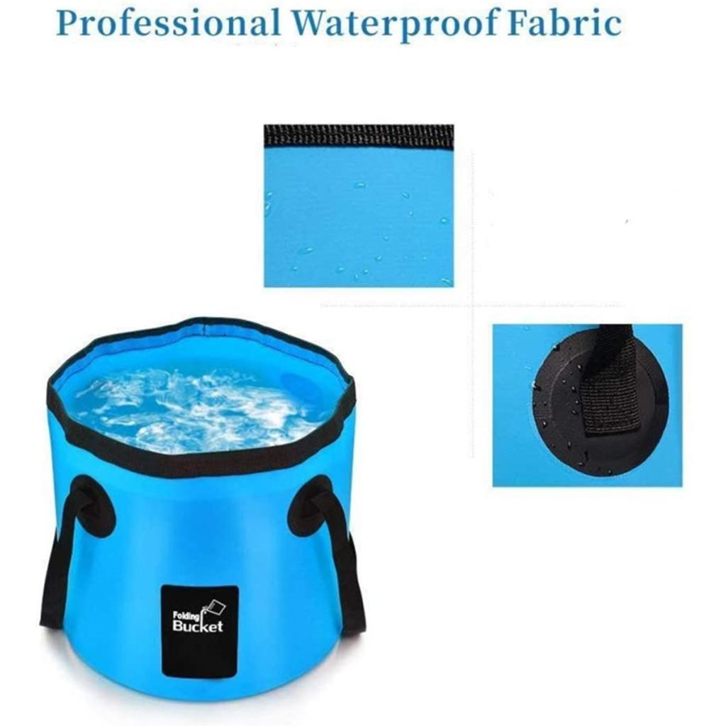 12L Super Lightweight Foldable Water Bucket Ultimate Camping Hiking Fishing Companion Durable Compact Versatile for Washing Need