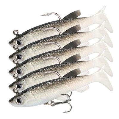 Monoceros 1 Stück, lebensecht, 8 cm, Angelköder, Ködergerät, Kurbelköder, scharfer Haken, Minnow-Werkzeug