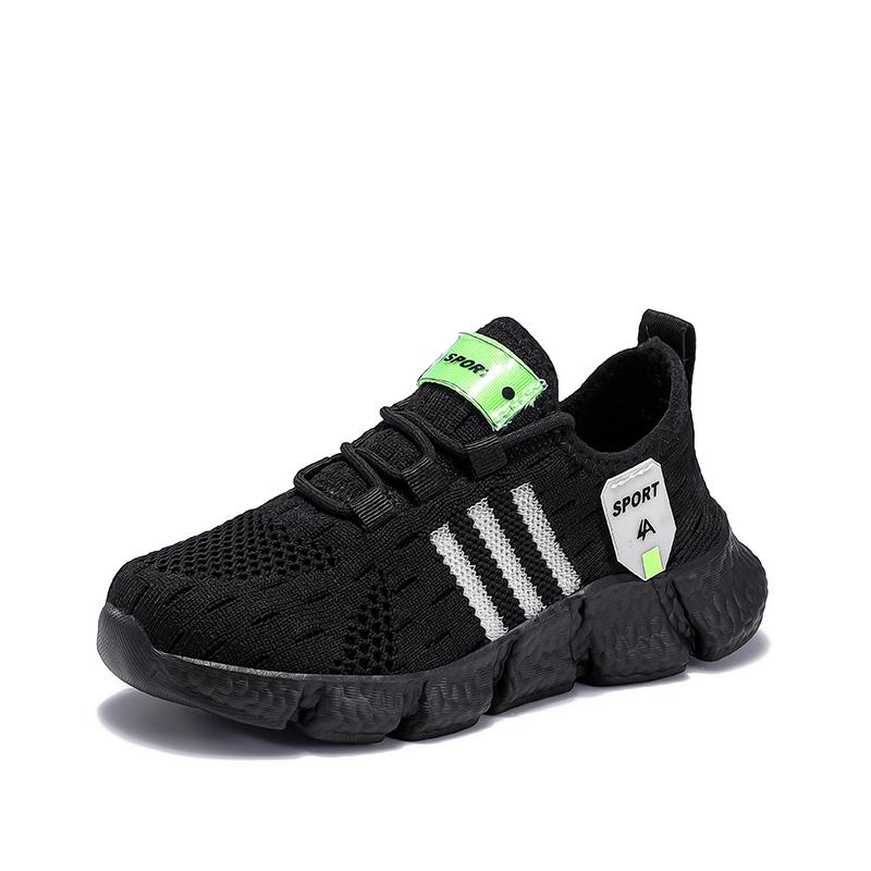 28-39 Dětské nadměrné velikosti Lehké Jednoduché Stylové Prodyšné Síťované Ležérní Sportovní Obuv Běžecká Obuv