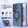 360° Otočný Magnetický Stojan Pouzdro na Telefon Pro Samsung Galaxy S26 S26Plus S26Ultra Bezdrátové Nabíjení Nárazuvzdorný Ochranný Kryt
