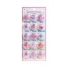 3 Pcs/6 Pcs Random 3D Creative Space Food Cartoon Round Relief Stickers Scrapbooking Diy Journal Cute Stationery Sticker