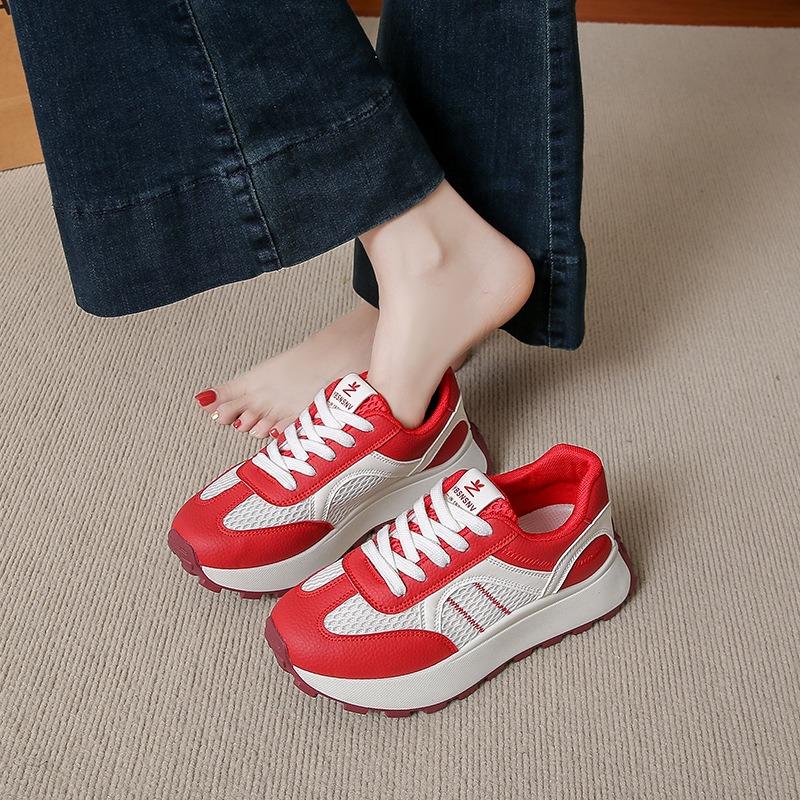 Autumn new breathable female student casual shoes female dad running women's shoes