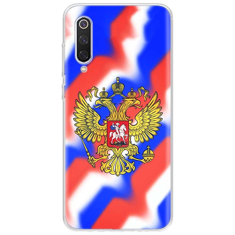 russia Flag coat of arms Phone Case For Xiaomi Poco X5 X6 X7 Pro F7 Ultra M7 Redmi 15C 15 13C 13 12C 12 10 10C 10A 9 9C 9T 9A Co