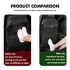 AALU1 Leather Car Back Seat Protector Seat Mud Anti-Child-Kick Pad For Volvo S60 S80 S90 C30 XC40 XC60 XC70 XC90 V40 V60 V90 T6