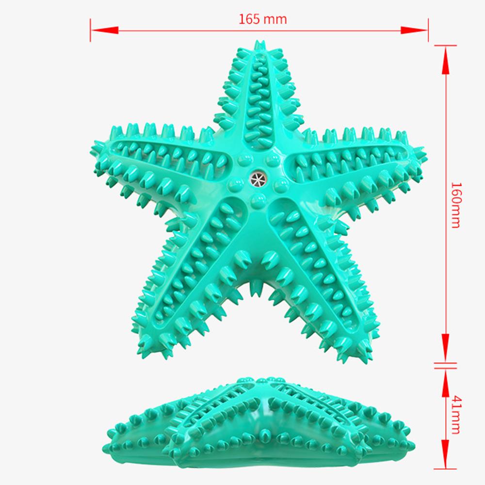 Toothbrush Chawing Dog Toys Indestructible Squark Aggressive Chewers Pet Plaything Soft Rubber Clean Pet Tooth Toy for Big Dog