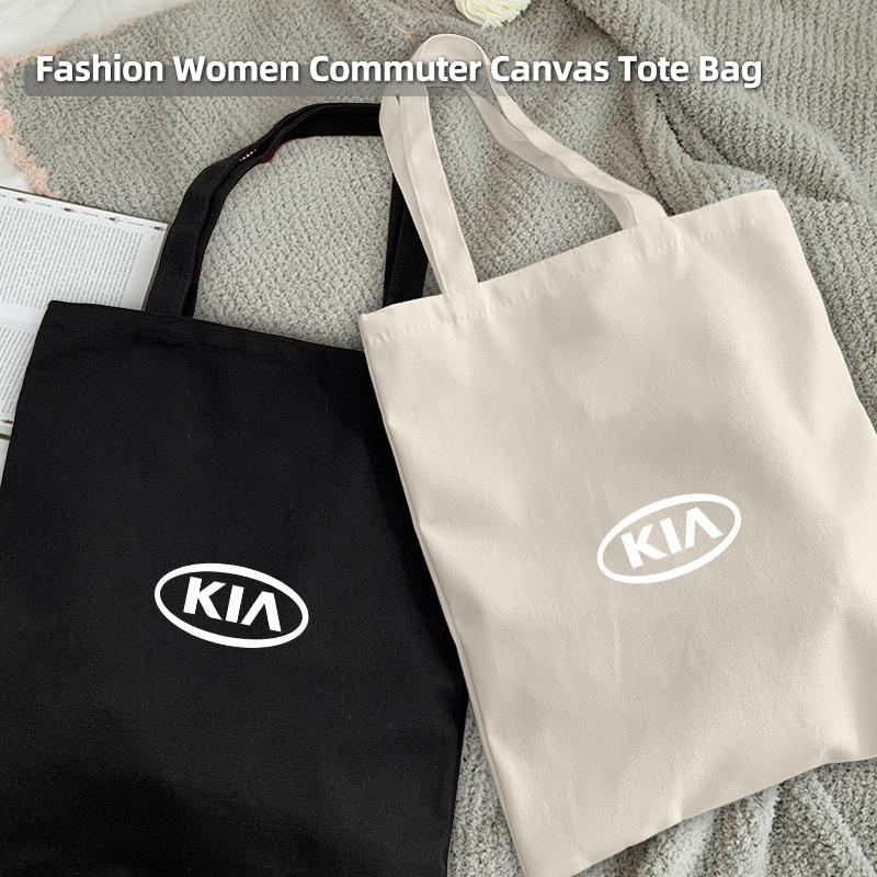 Car Accessories Handbag Canvas Shoulder Pouch Shopping Tote Tools Bag For KIA Rio K5 Sportage Ceed Sorento Picanto Stinger Opti Usgm40