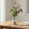 Artificial Butterfly Bouquet Fake Eucalyptus Leaves Branch Easy To Care Home Decor for Living Room,
