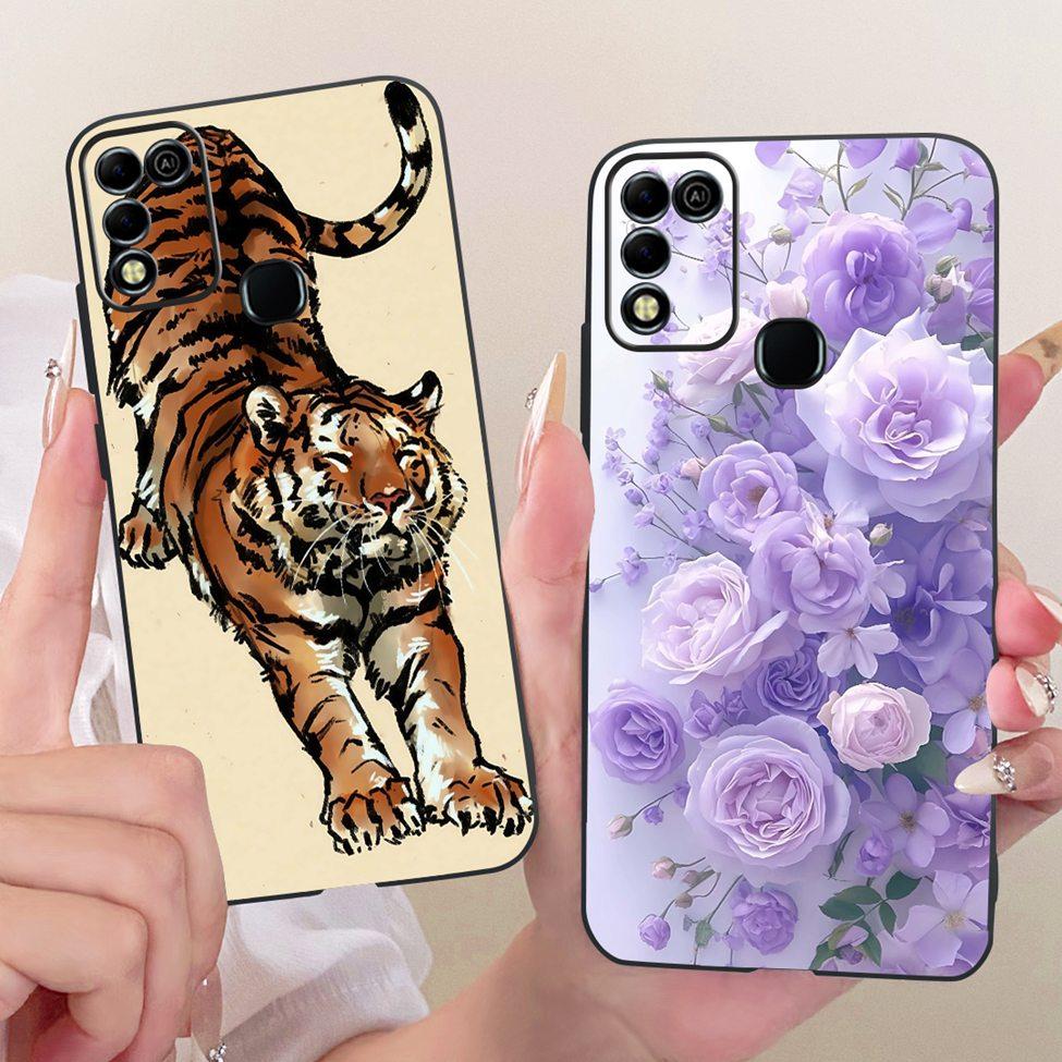 Case For Infinix Hot 11 Play Cover Luxury Fashion Funny Cute Painted Silicone Phone Casing For Infinix Hot 11Play