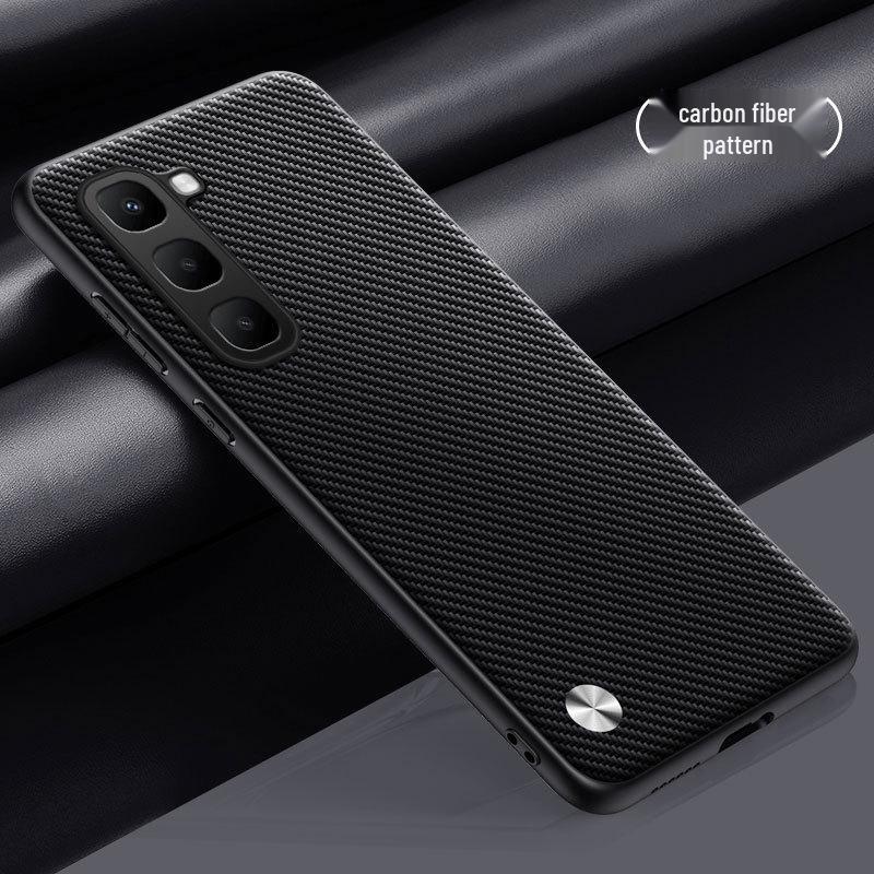 Infinix HOT 70 Phone Case: Business Anti-Fall Plain Leather Cover