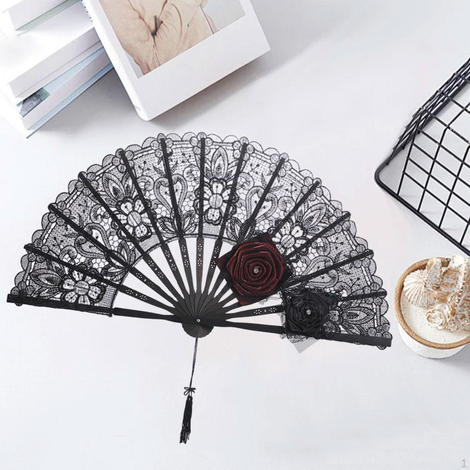 

Складной ручной веер Свадебный для подарка Свадьба Домашнее украшение Чаепитие