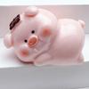 Cute Mini Cartoon Piggy Ornaments Resin Pink Pig Computer Desktop Home Decoration Office Garden Car Decor Accessories Gift