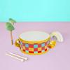 Children'S Wood Drum Early Educational Percussion Musical Instrument For Children Beat Instrument Hand Drum Toys