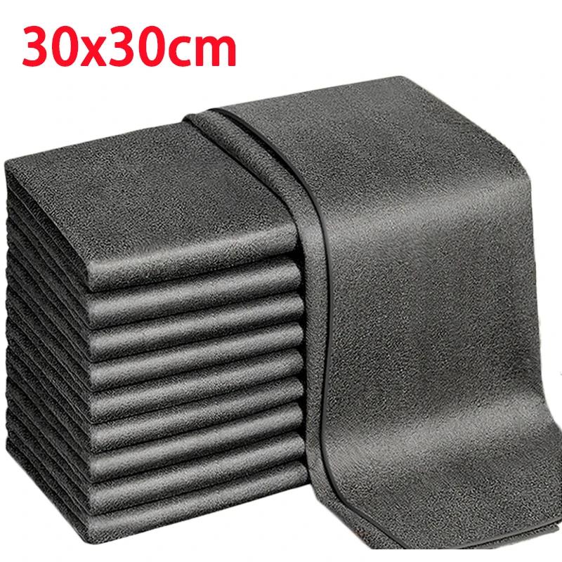 

10/5/1 шт. Волшебные чистящие салфетки Многоразовые салфетки из микрофибры для мытья Салфетки для протирки автомобильных окон и зеркал Салфетка Бытовые кухонные чистящие инструменты 1PCS