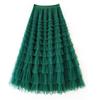 Gonna Casual Soffice a Volant Multistrato in Tulle - Abbigliamento da Donna Primavera & Estate