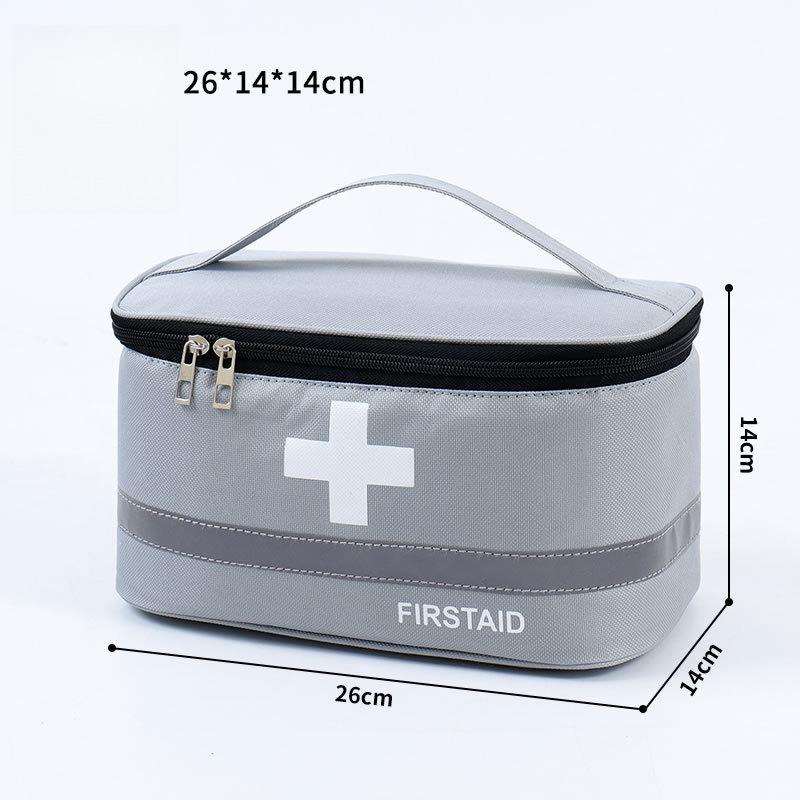 Portable First Aid Kit Medical Bag for Women Men Emergency Health Storage Organizer for Outdoor Travel Home